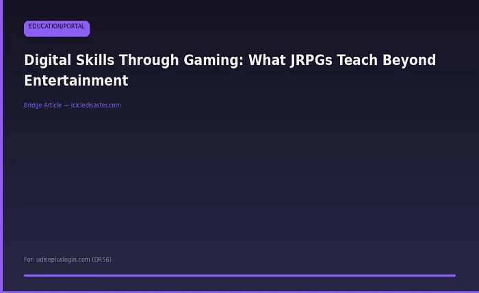 JRPGs Teach